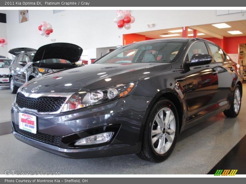 Platinum Graphite / Gray 2011 Kia Optima EX