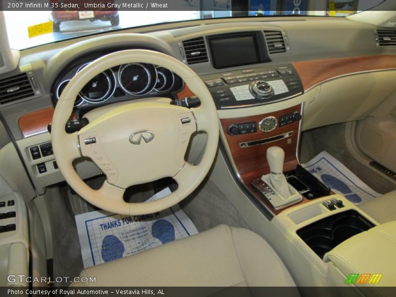 Umbria Gray Metallic / Wheat 2007 Infiniti M 35 Sedan