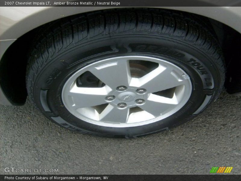 Amber Bronze Metallic / Neutral Beige 2007 Chevrolet Impala LT