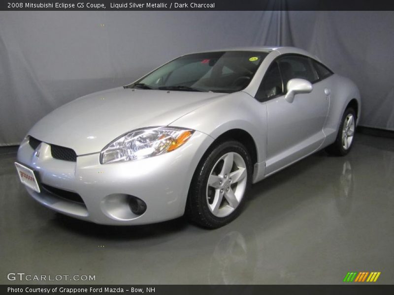 Liquid Silver Metallic / Dark Charcoal 2008 Mitsubishi Eclipse GS Coupe