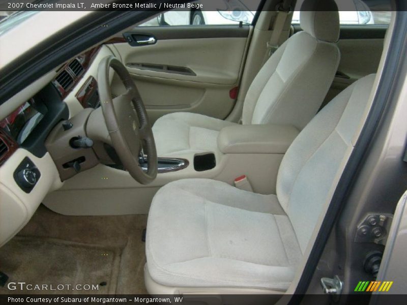 Amber Bronze Metallic / Neutral Beige 2007 Chevrolet Impala LT