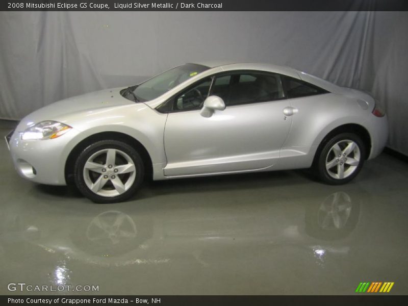 Liquid Silver Metallic / Dark Charcoal 2008 Mitsubishi Eclipse GS Coupe