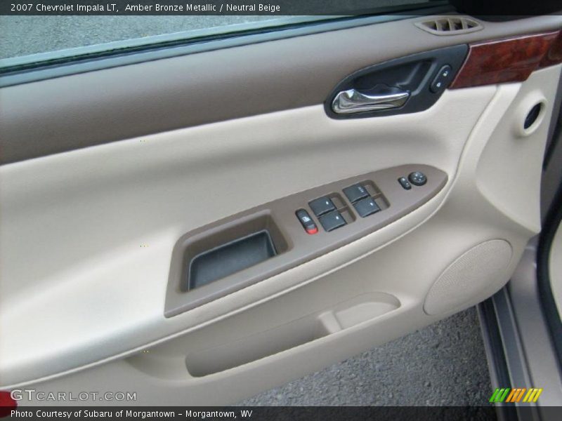 Amber Bronze Metallic / Neutral Beige 2007 Chevrolet Impala LT