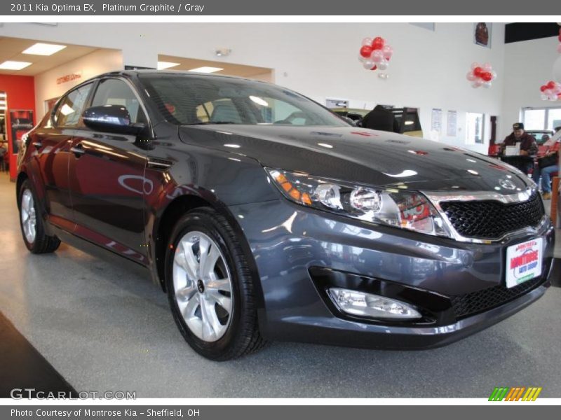 Platinum Graphite / Gray 2011 Kia Optima EX