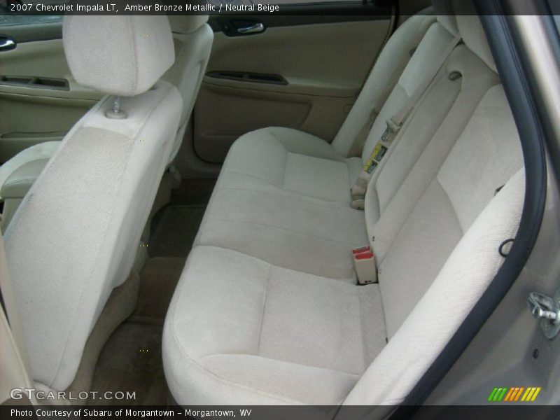Amber Bronze Metallic / Neutral Beige 2007 Chevrolet Impala LT