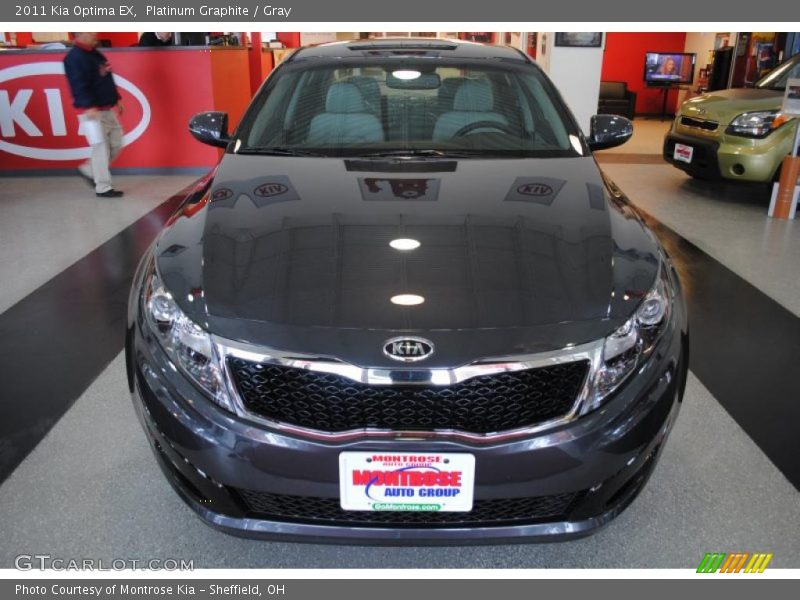 Platinum Graphite / Gray 2011 Kia Optima EX