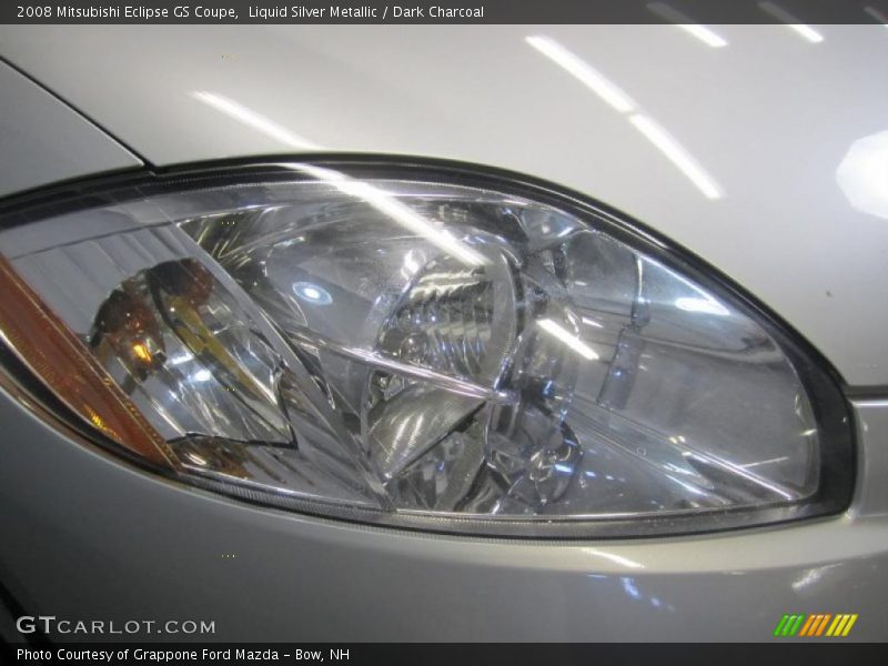 Liquid Silver Metallic / Dark Charcoal 2008 Mitsubishi Eclipse GS Coupe