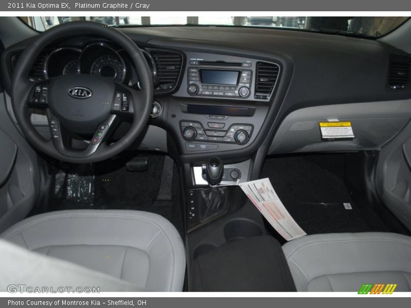 Platinum Graphite / Gray 2011 Kia Optima EX