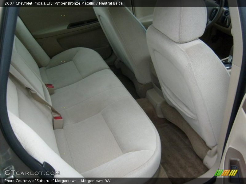 Amber Bronze Metallic / Neutral Beige 2007 Chevrolet Impala LT