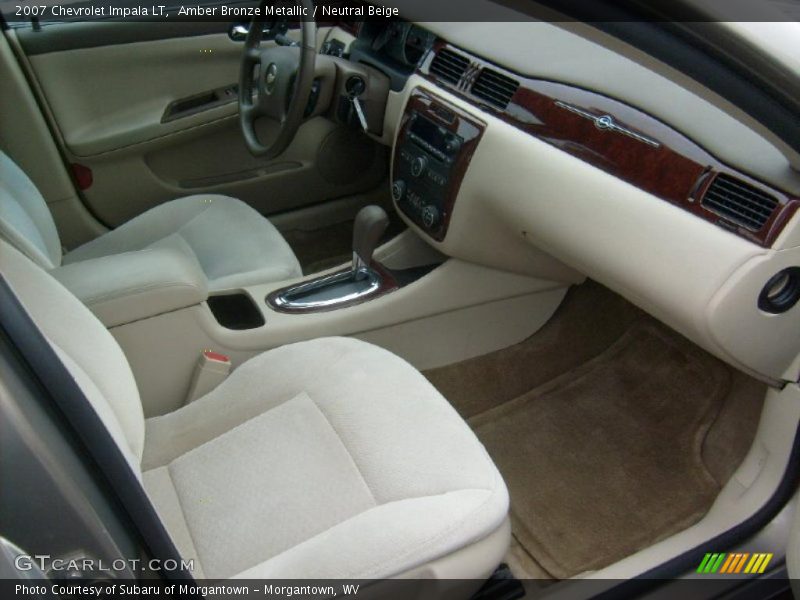 Amber Bronze Metallic / Neutral Beige 2007 Chevrolet Impala LT