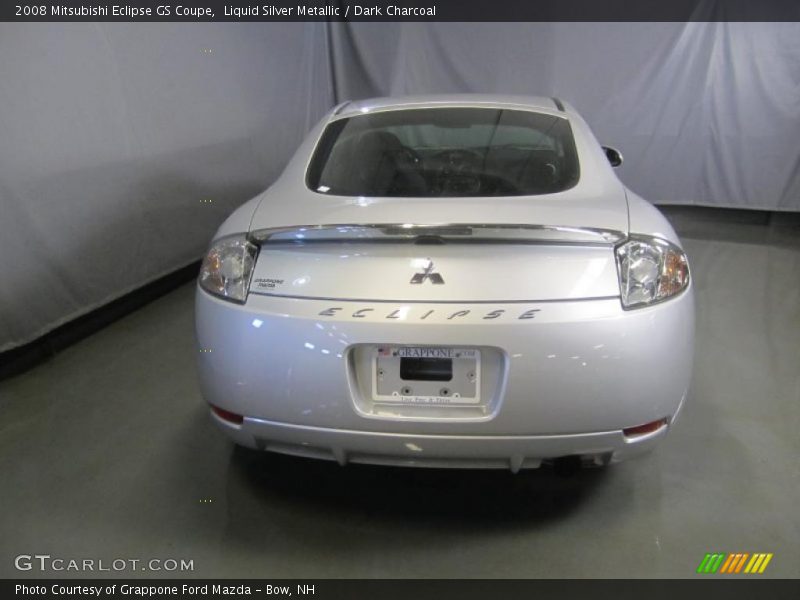 Liquid Silver Metallic / Dark Charcoal 2008 Mitsubishi Eclipse GS Coupe