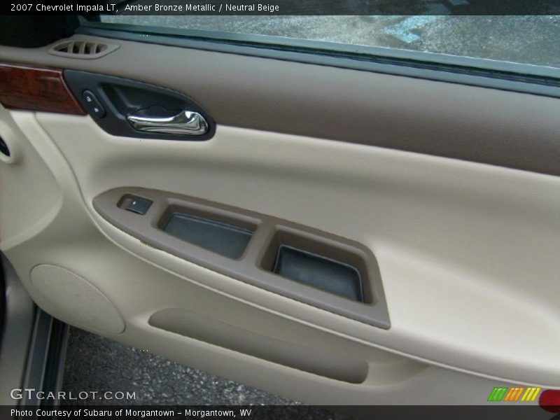 Amber Bronze Metallic / Neutral Beige 2007 Chevrolet Impala LT