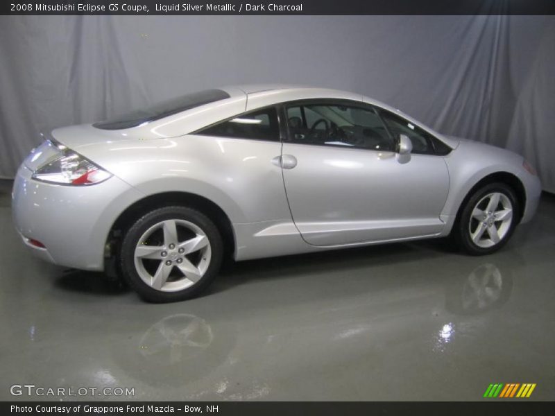 Liquid Silver Metallic / Dark Charcoal 2008 Mitsubishi Eclipse GS Coupe