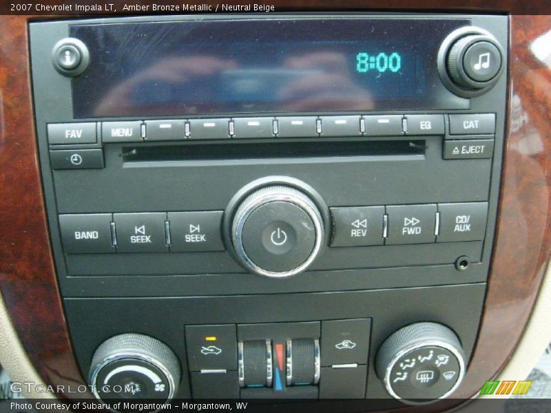 Amber Bronze Metallic / Neutral Beige 2007 Chevrolet Impala LT