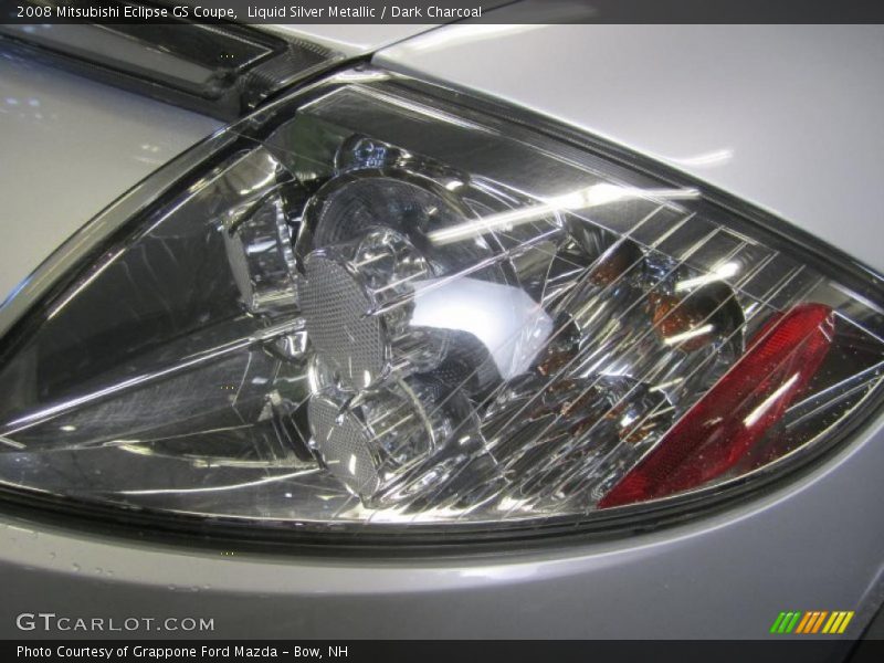 Liquid Silver Metallic / Dark Charcoal 2008 Mitsubishi Eclipse GS Coupe