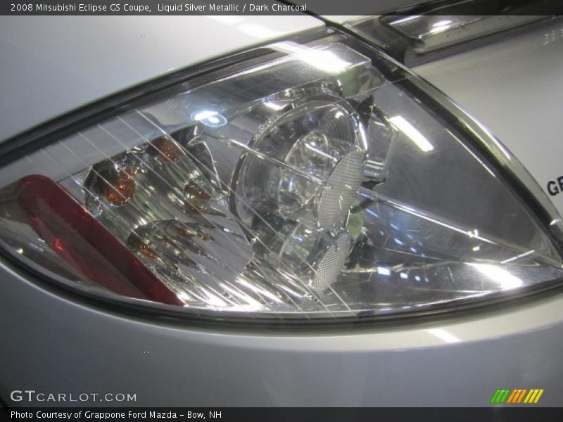 Liquid Silver Metallic / Dark Charcoal 2008 Mitsubishi Eclipse GS Coupe