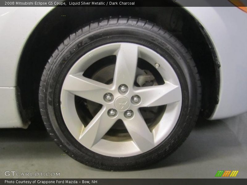 Liquid Silver Metallic / Dark Charcoal 2008 Mitsubishi Eclipse GS Coupe