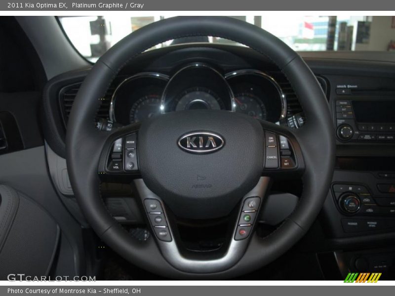 Platinum Graphite / Gray 2011 Kia Optima EX