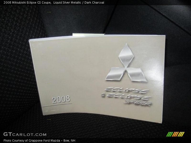 Liquid Silver Metallic / Dark Charcoal 2008 Mitsubishi Eclipse GS Coupe
