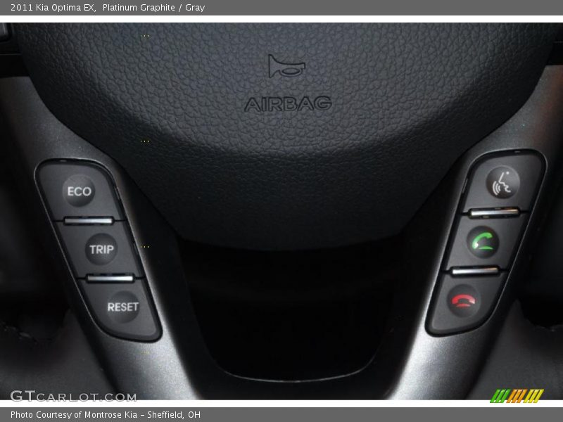 Platinum Graphite / Gray 2011 Kia Optima EX