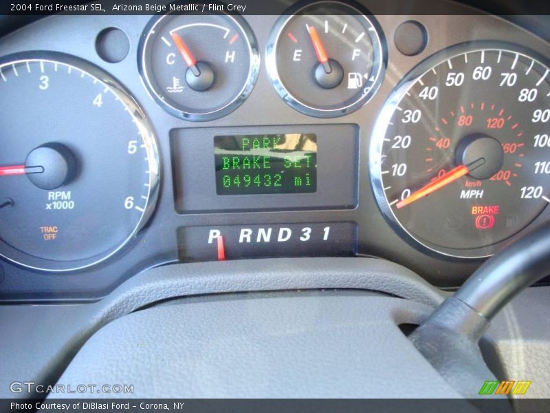 Arizona Beige Metallic / Flint Grey 2004 Ford Freestar SEL