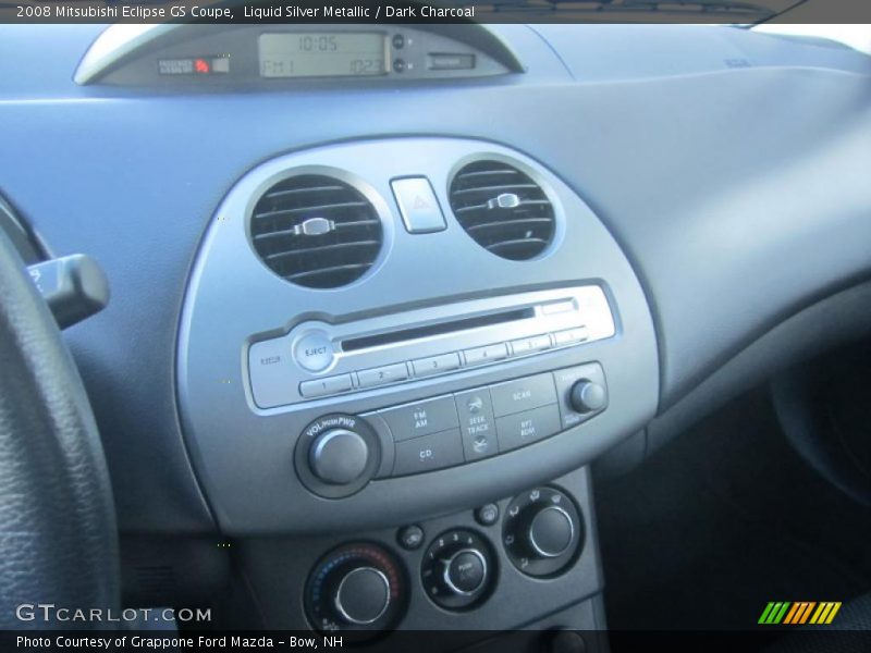 Liquid Silver Metallic / Dark Charcoal 2008 Mitsubishi Eclipse GS Coupe