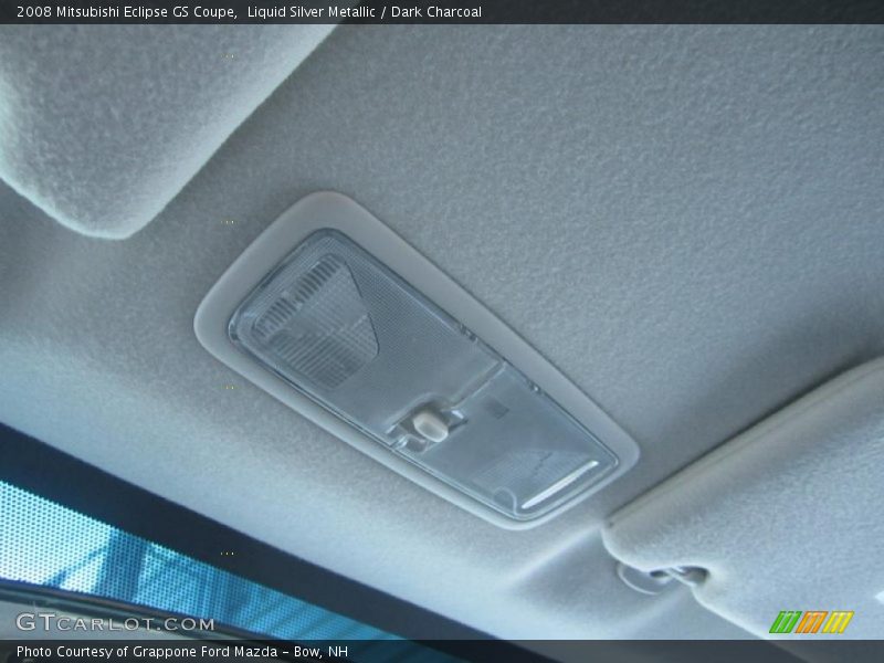 Liquid Silver Metallic / Dark Charcoal 2008 Mitsubishi Eclipse GS Coupe