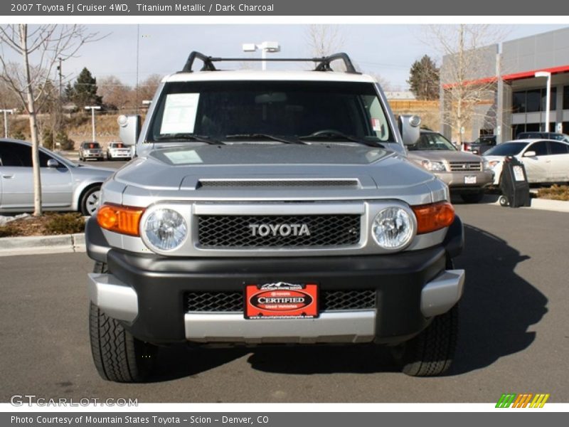 Titanium Metallic / Dark Charcoal 2007 Toyota FJ Cruiser 4WD