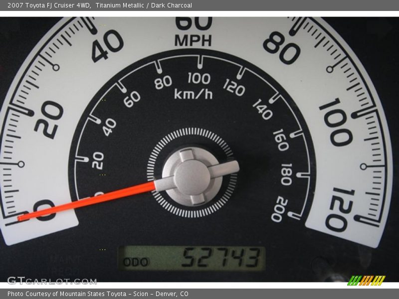 Titanium Metallic / Dark Charcoal 2007 Toyota FJ Cruiser 4WD