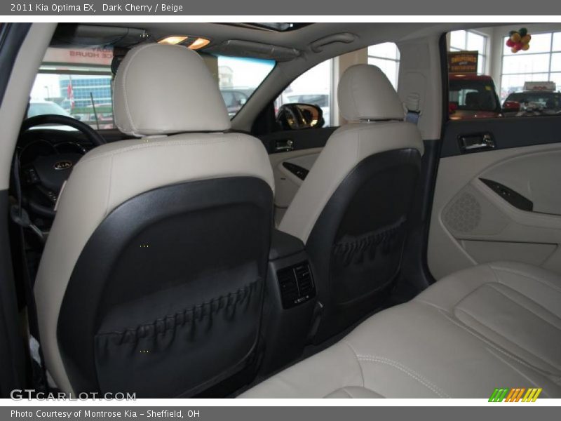Dark Cherry / Beige 2011 Kia Optima EX