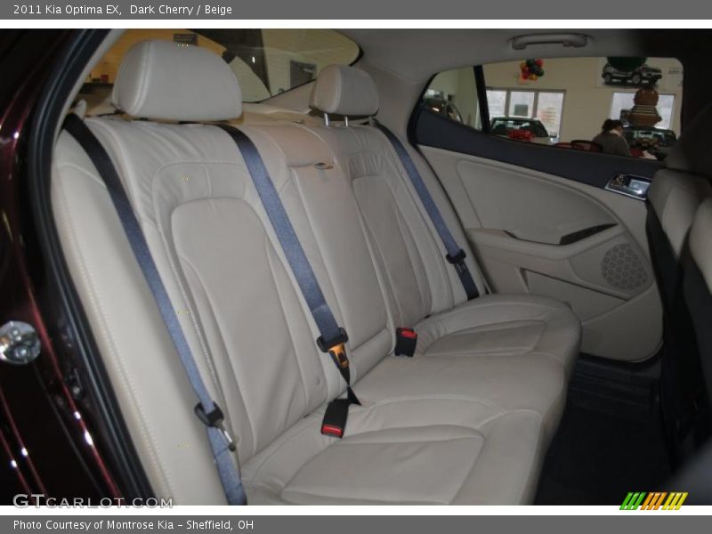 Dark Cherry / Beige 2011 Kia Optima EX