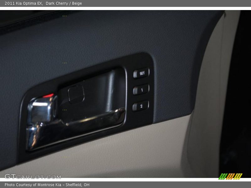 Dark Cherry / Beige 2011 Kia Optima EX