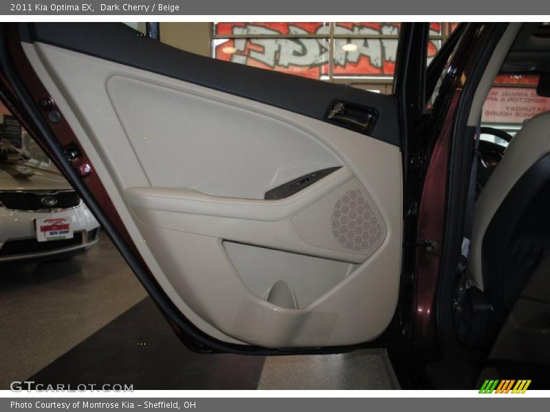 Dark Cherry / Beige 2011 Kia Optima EX