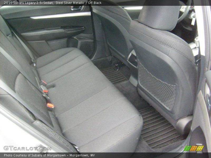 Steel Silver Metallic / Off Black 2010 Subaru Legacy 2.5i Sedan