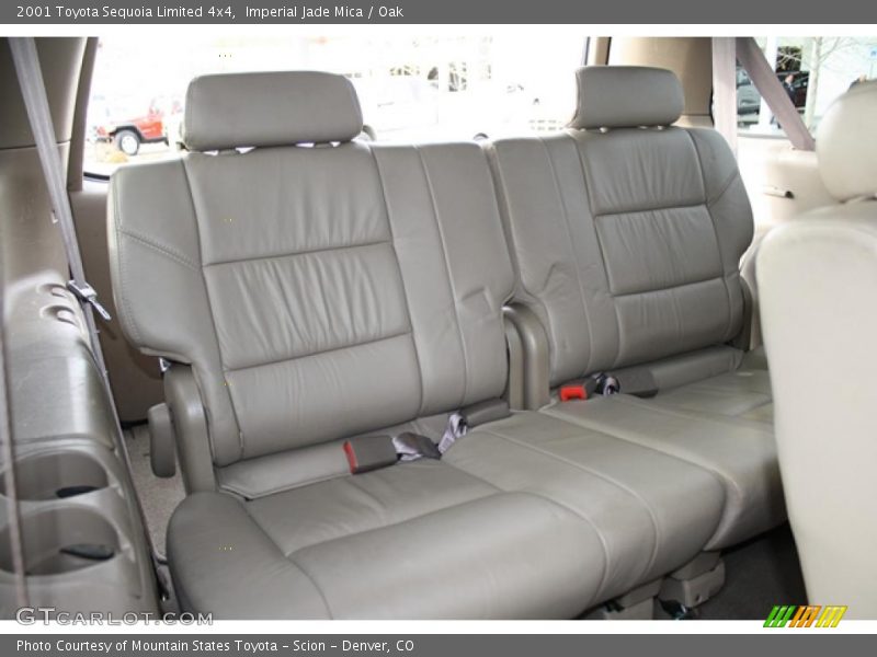 Imperial Jade Mica / Oak 2001 Toyota Sequoia Limited 4x4