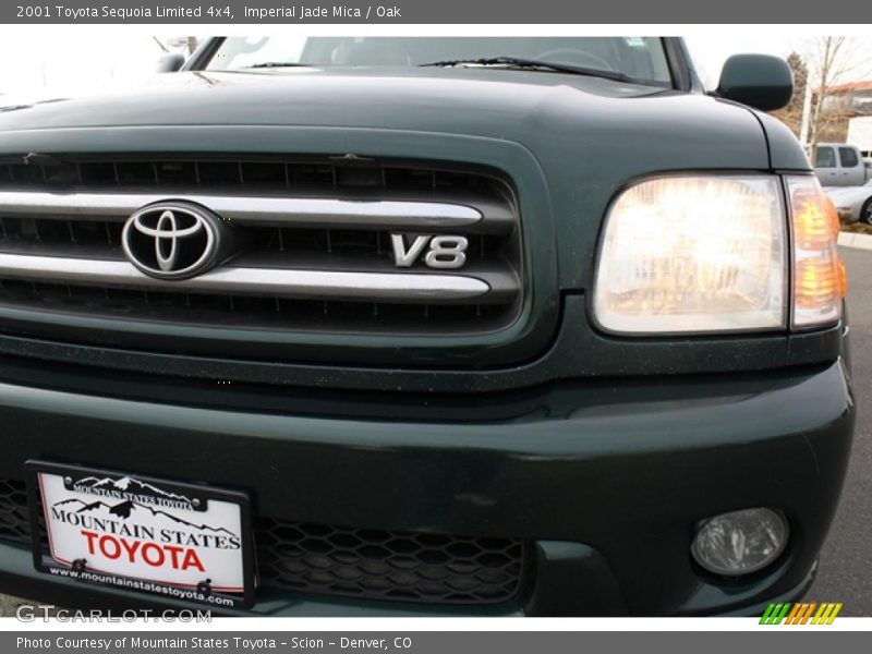 Imperial Jade Mica / Oak 2001 Toyota Sequoia Limited 4x4