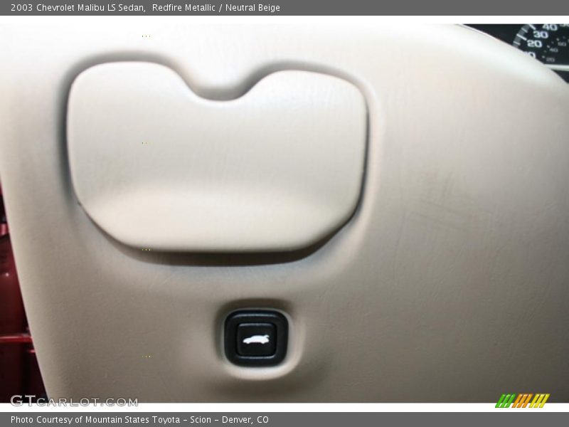 Redfire Metallic / Neutral Beige 2003 Chevrolet Malibu LS Sedan