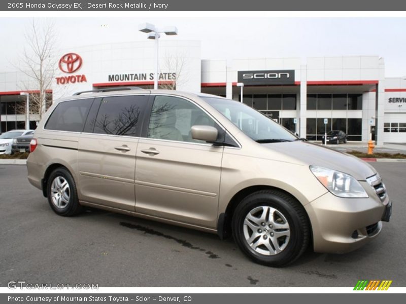 Desert Rock Metallic / Ivory 2005 Honda Odyssey EX