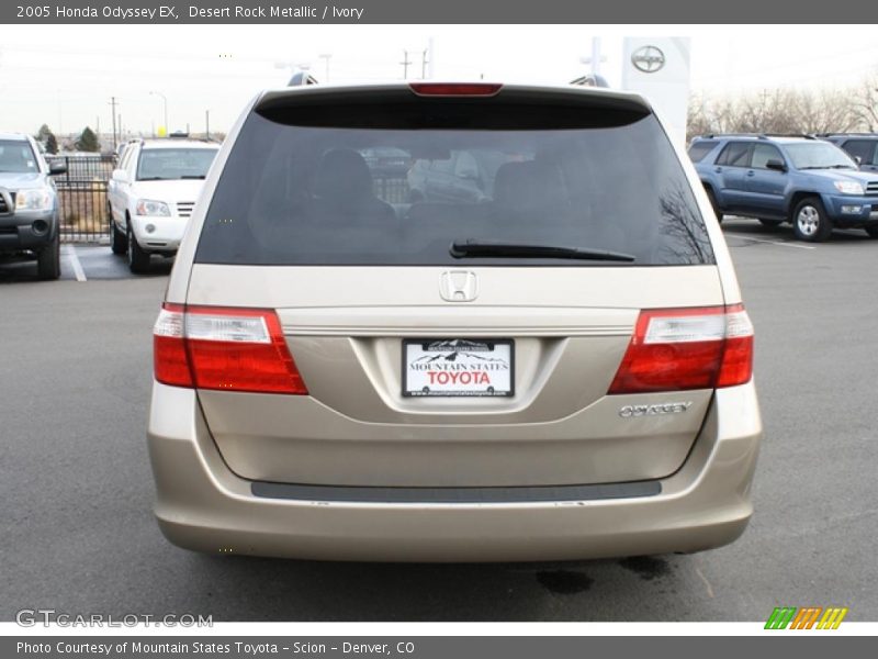 Desert Rock Metallic / Ivory 2005 Honda Odyssey EX
