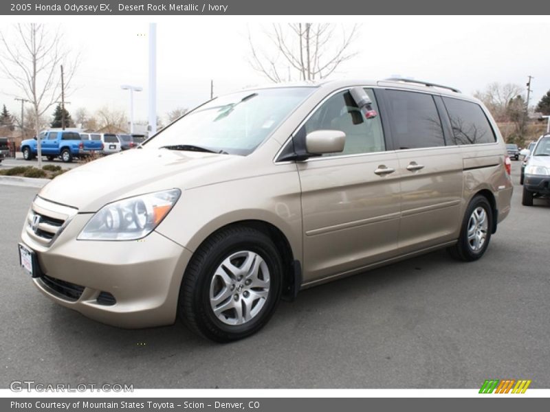 Desert Rock Metallic / Ivory 2005 Honda Odyssey EX