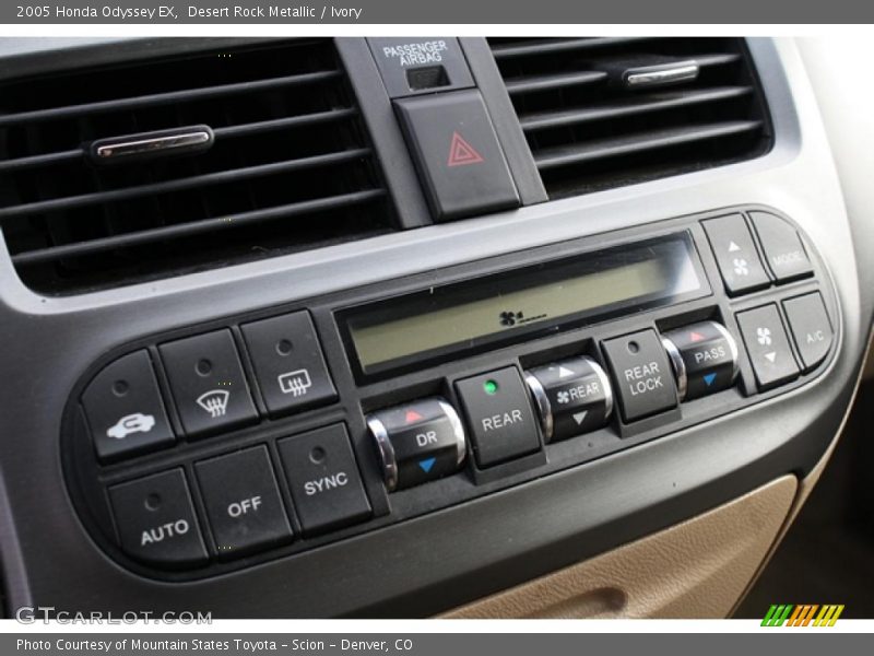 Desert Rock Metallic / Ivory 2005 Honda Odyssey EX