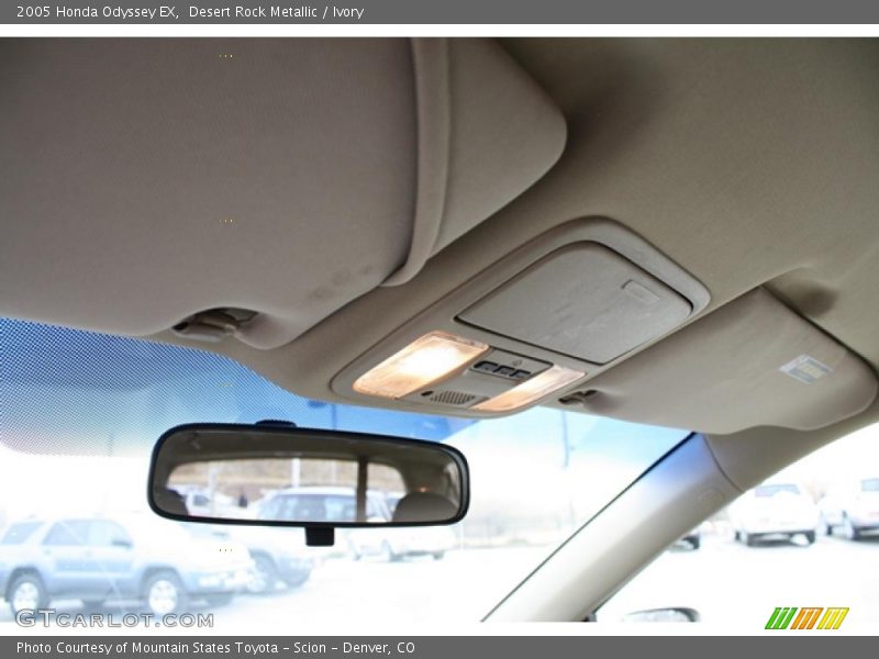 Desert Rock Metallic / Ivory 2005 Honda Odyssey EX