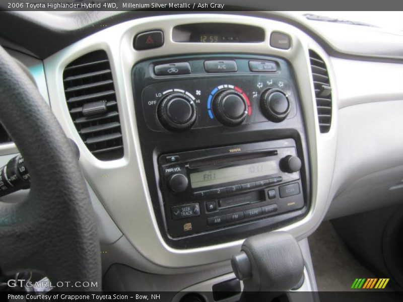 Millenium Silver Metallic / Ash Gray 2006 Toyota Highlander Hybrid 4WD