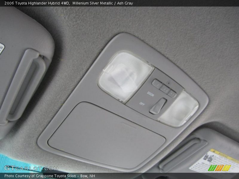 Millenium Silver Metallic / Ash Gray 2006 Toyota Highlander Hybrid 4WD