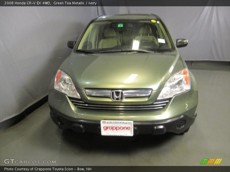 Green Tea Metallic / Ivory 2008 Honda CR-V EX 4WD