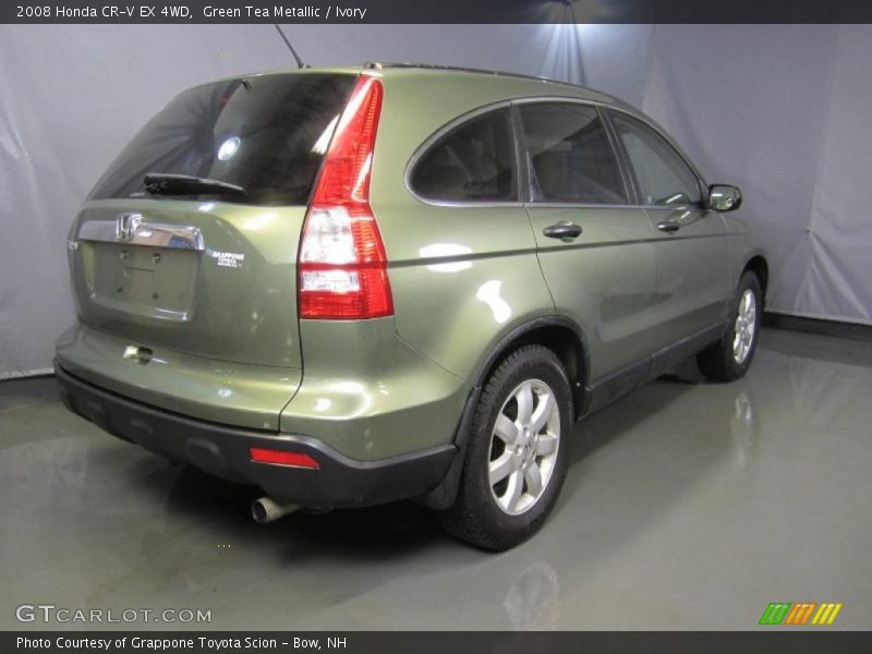 Green Tea Metallic / Ivory 2008 Honda CR-V EX 4WD