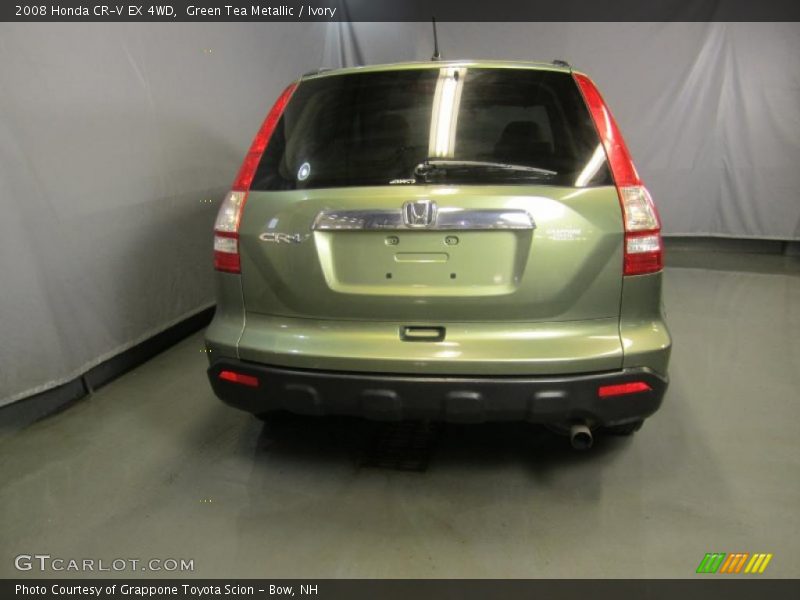 Green Tea Metallic / Ivory 2008 Honda CR-V EX 4WD