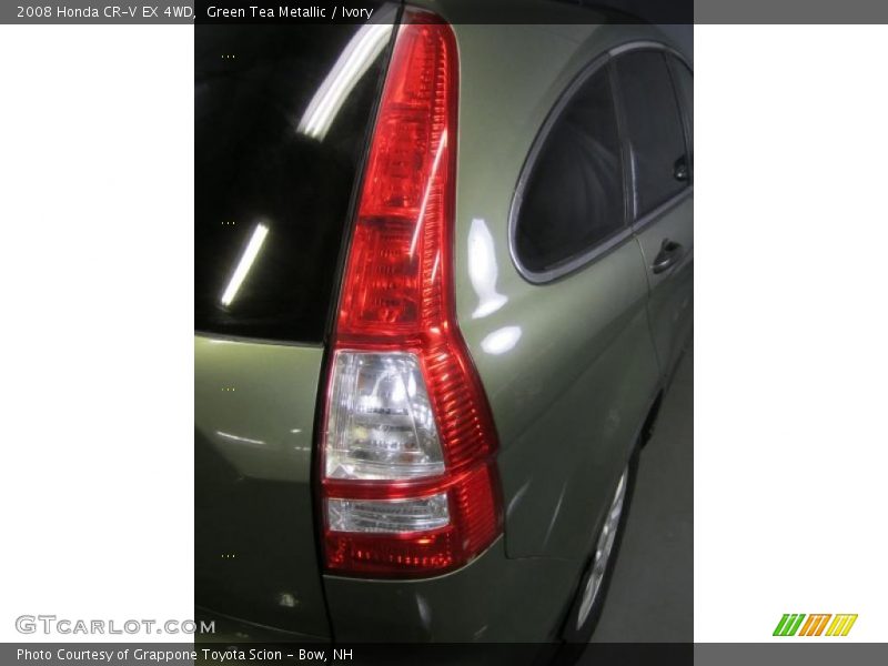 Green Tea Metallic / Ivory 2008 Honda CR-V EX 4WD