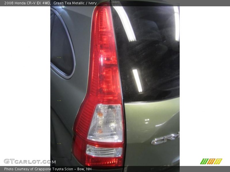 Green Tea Metallic / Ivory 2008 Honda CR-V EX 4WD
