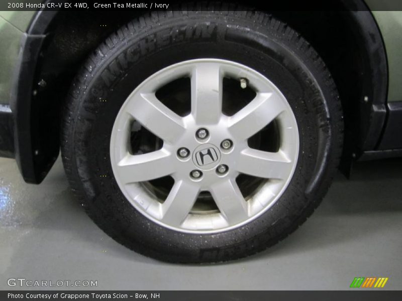Green Tea Metallic / Ivory 2008 Honda CR-V EX 4WD